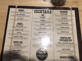 Spirit Hound Distillers menu