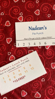 Nadean's menu