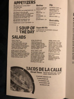 La Tolteca menu