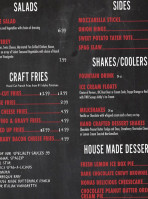 Spagburger menu