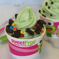 Sweet Frog Yogurt food