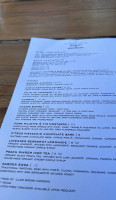 St Clair Brown Winery Brewery menu