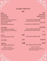 Crepas Culichi menu