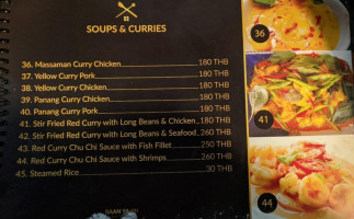 Baan Ya Jai menu