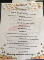 Long Island Spirits menu