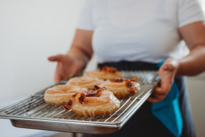 Fluffy Donuts food