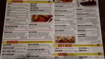 Griffin's Pub & Eatery menu