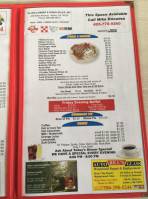 Bledsoe's Diner menu