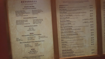 Sett Pub menu