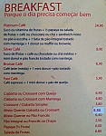 Café Donuts menu