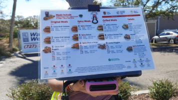 Chick-fil-a menu