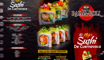 Raima Roll Sushi food