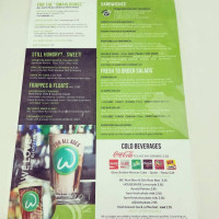 Wahlburgers menu