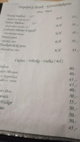 Restaurace-pension Na Točně menu