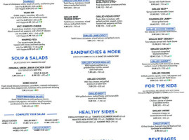 Taziki's Mediterranean Cafe Hendersonville menu