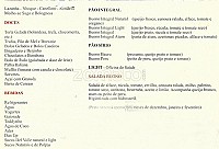 Buono Caffé menu