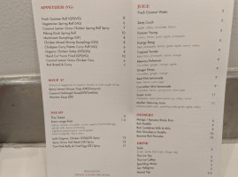 Nana Thai Street menu