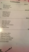 Little Hong Kong menu