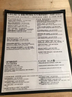 Short's Brewing Company Bellaire Pub menu