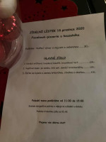 Pizzerie U Kouzelníkalíbeznice menu