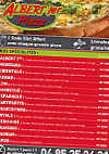 Albert 1er Pizza menu