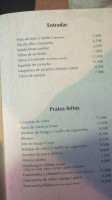 Pizzaria Limonete menu