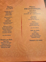 Le Lanka menu