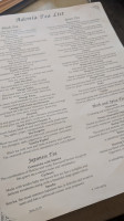 Adonia Kerrisdale Tea House menu