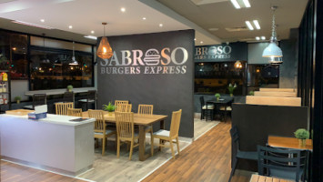 Sabroso Burgers Express inside