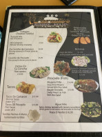 Paradise Grill menu