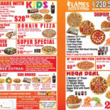 Flames Pizza & Wings Cibo