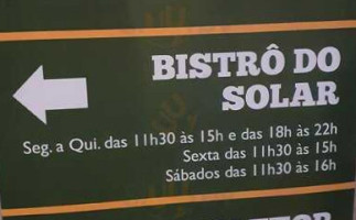 Bistrô Do Solar food