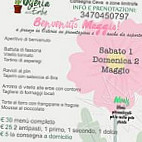 Osteria Delle Erbe Sale San Giovanni Cn menu