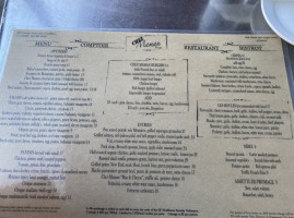 Chez Maman West menu