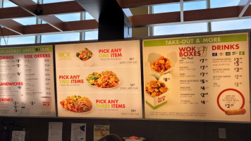 Manchu Wok menu