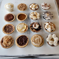 Blue Cake Honey Pies At Cantrell food