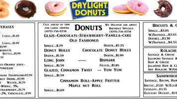 Daylight Donuts food