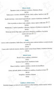 Valašská Hospůdka Horal menu