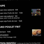 Bistro Nippon food