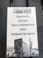 La Carnita Winnipeg menu