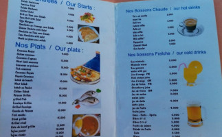 Café Seles menu