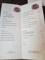 Tavola menu