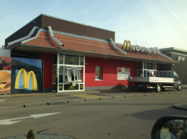 McDonald`s outside