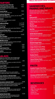 The Wortley Roadhouse menu