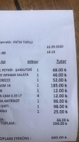 Lucien Arkas Bağları La Mahzen menu