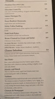 Jacobs & Co. Steakhouse menu