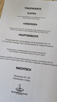 Suppenküche menu