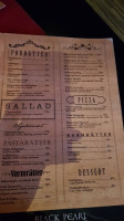 Black Pearl menu