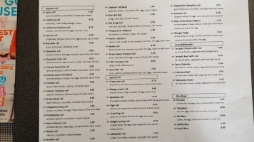 Sushi Delight menu