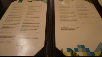 Padmanadi menu